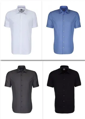 Produktbild von Seidensticker Men´s Shirt Shaped Fit Short Sleeve