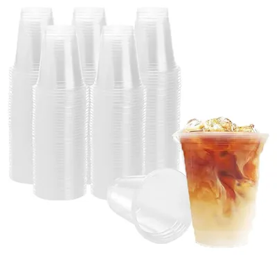 Plastikbecher 200 Stück 350 ml durchsichtig für Partys