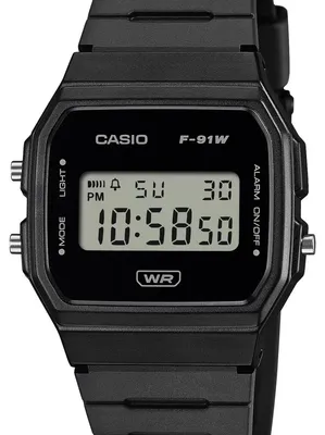 Immagine prodotto di Casio F-91WB-1AEF Orologio Digitale Vintage Unisex Nero