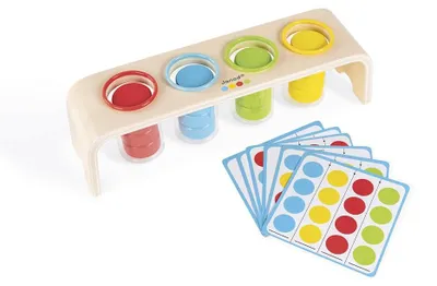 Produktbild von Juratoys J05066, 2 Jahr(e), Holz, Kunststoff, Karton, Mehrfarbig