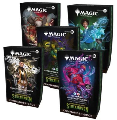 Immagine prodotto di Magic: The Gathering Commander: Secrets of Strixhaven: Deck Set