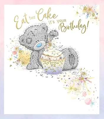 Zdjęcie produktu dla Karnet urodzinowy Birthday Cupcake 152x127
