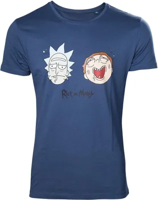 Produktbild von Rick and Morty - Wasted (dunkelblau) - T-Shirt : Men L