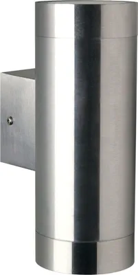Produktbild von Außenleuchte Nordlux Tin Maxi Double Edelstahl Wandlampe 2-flammig IP54 Wandleuchte