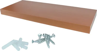 Immagine prodotto di Mensola galleggiante 60 x 24 cm in teak - Per pezzo
