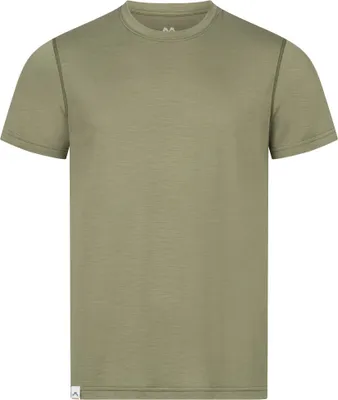 Produktbild von Alpenwert® Merino Shirt Herren [100% MERINO] perfektes Wandershirt Wander Tshirt aus Wolle Tshirt für Sport, Outdoor, Funktionsshirt
