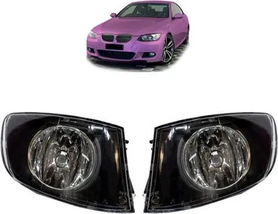 Immagine prodotto di Set di fari antinebbia trasparenti, compatibili con la serie BMW E92 E93