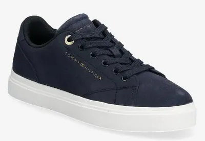 Produktbild von Tommy Hilfiger 8721289543843, Weiblich, Erwachsener, Modische Sneakers, Blau, Space Blue, Schnürverschluss