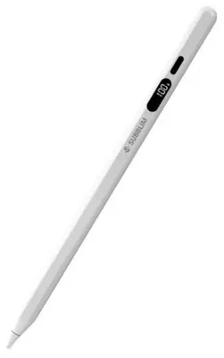 Produktbild von SUBBLIM SUBPEN-IOS001, Tablet, Apple, Weiß, iPad Pro (incl. 2024 11"/13"), Air 3–7, mini 5–7, iPad 6–11; no compatible con modelos..., Kapazitiv, Weiß