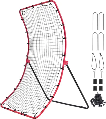 Obrázok produktu pre SucceBuy bejzbalová a softbalová odrazová sieť, 4 x 5,5 metra s terčom, celoplošná odrazová sieť na odpalovanie loptičiek, ideálna na cvičenie nadhadzovania