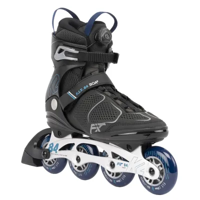 Produktbild von K2 Skates F.I.T. 84 BOA Inline Skates Herren  grau - blau  Größe EU: 38