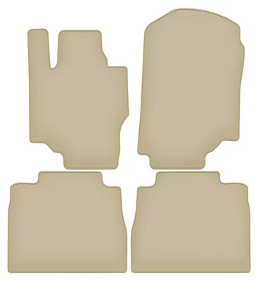 Image de Tapis de sol velours PREMIUM beige compatibles avec Mercedes GLE W167 (2019-, Suv) – avec fixations – sur‑mesure