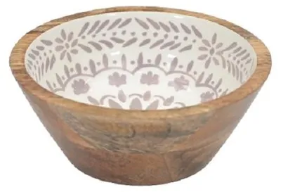 Image de Only Natural – Bol en bois – 15 x 15 x 6 cm