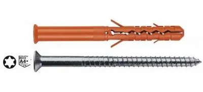 Obrázek produktu pro MUNGO Hmoždinka konstrukční MBR-STr,10x140, T40,A4 / balení 50 ks
