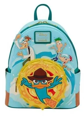 Produktbild von Loungefly Offiziell Lizenzierter Disney Phineas & Ferb Mini Rucksack