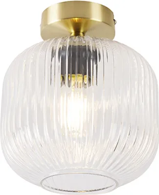 A close-up studio shot of a ceiling light fixture.