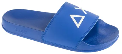 Immagine prodotto di SUN68 Slippers Logo X36110-58, ciabatte da bagno, uomo, blu