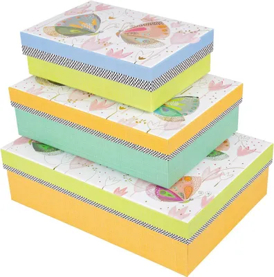 Image de Goldbuch set de cartons Mariposa 3 cartons