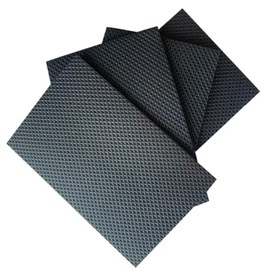 Productafbeelding van Meubelglijders - Zelfklevend - EVA - Zwart - 100 x 160 mm - 4 stuks