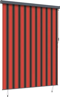 Immagine prodotto di vidaXL Tenda a rullo arancione e marrone 200 x 250 cm in tessuto e alluminio