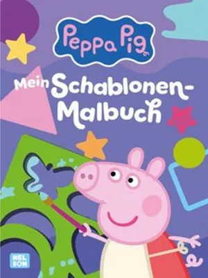 Obrázek produktu pro Omalovánky Peppa Pig: Moje omalovánky se šablonami
