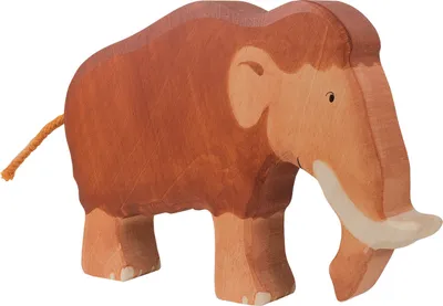 Produktbild von Mammut Holzfigur Holzspielzeug von Holztiger Tierfiguren