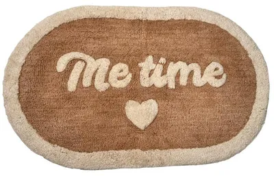 Obrázek produktu pro Koberček "Me Time" - bavlna - béžová - 50 x 80 cm