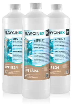 Produktbild von 3x1 L BAYCINEX® Metall-Ex für Pools gegen Kalk- und Metallablagerungen