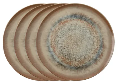 Obrázok produktu pre Arthur Krupp 67384BA4, Platňa na pizzu, Kolo, Kamenina, Hnedá, 4,3 kg, 4 kusov