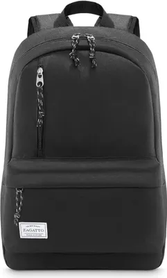 Produktbild von Zagatto ZG788 Schwarzer Rucksack Urban Collection Orlando 18L Rucksack Schulrucksack Sportrucksack Universalrucksack Komfortabler Rucksack Leichter Rucksack