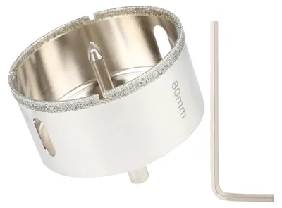 Produktbild von 80-mm-Diamantbohrer für Glas, Fliesen und Marmor