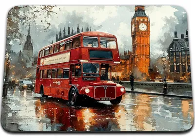 Zdjęcie produktu dla PODKŁADKA POD MYSZKĘ 24 x 20 - ANGLIA BIG BEN WIELKA BRYTANIA