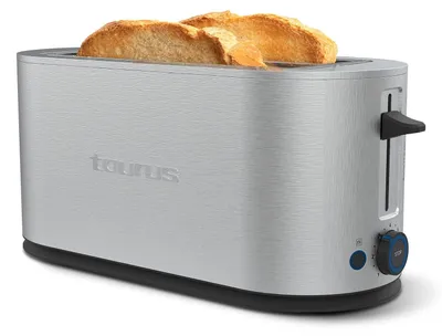 Toaster 1500W, 2 extra lange Schlitze, 7 Bräunungsstufen, Krümelschublade