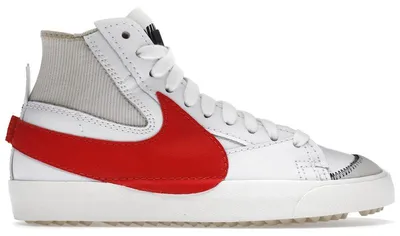 Produktbild von Nike Blazer Mid 77 Jumbo White Habanero Red - EU 42