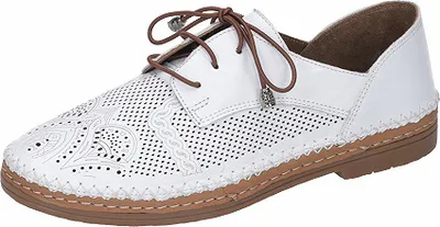 Produktbild von Manitu Halbschuhe in Übergrößen Weiß 850419-3 große Damenschuhe