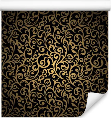Zdjęcie produktu dla Tapeta Ścienna ORNAMENTY Barokowy Wzór Abstrakcja Dekoracja do Salonu 3D
