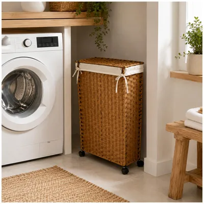 Produktbild von Wäschesammler 40 Liter Briena Natur