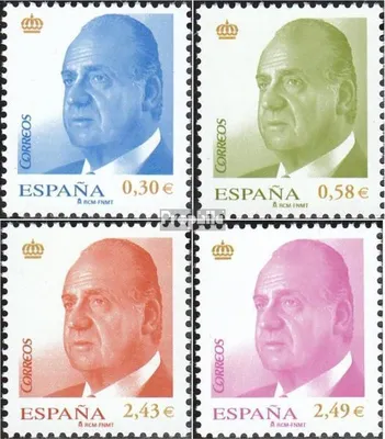 Produktbild von Briefmarken Spanien 2007 Mi 4193-4196 (kompl.Ausg.) postfrisch König Juan Carlos I.