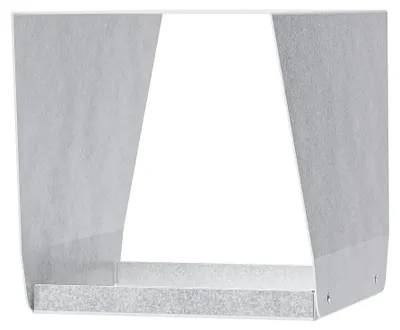 Produktbild von Alberts 355128 Vogelhäuschen Delta, Nistkasten aus Stahl in sendzimirverzinkt, Vogelnest zum aufhängen oder hinstellen, Größe 145 x 265 x 160 mm