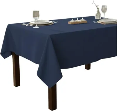 Image de Nappe en polyester finition ourlet Nels