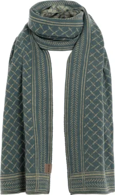 Produktbild von Knit Factory Dusk Schal - Laurel/Urban Green - 200x35 cm