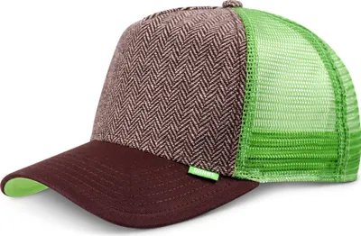 Produktbild von Djinns HFT Trucker Cap Tweed Combo Brown