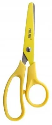 Produktbild von Milan Schulschere 13,4 cm Gelb