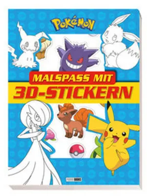 Produktbild von Pokémon: Malspaß mit 3D-Stickern