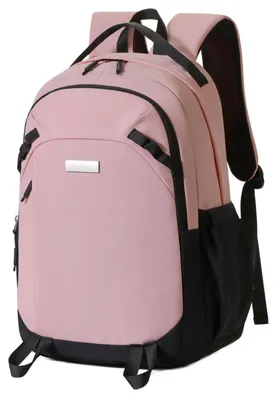 Produktbild von Rucksack Damen Herren 15,6 Zoll Laptop Wasserdicht Rosa Tagesrucksack für Uni Arbeit Schule Freizeit