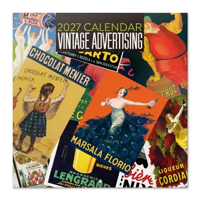 Productafbeelding van Grupo Erik Vintage, reclamekalender 2027, wandkalender, familiekalender