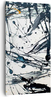 Produktbild von Bild auf Leinwand - Leinwandbild - Abstraktion modern - 65x120cm - Wand Bild - Wanddeko - Leinwanddruck - Bilder - Kunstdruck - Wanddekoration - Leinwand bilder - Wandkunst - PA65x120-3442