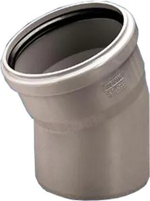 Produktbild von HT-Winkelstück, aschefarben, PVC 50/22ST, WAVI-000558 – W/3060341221