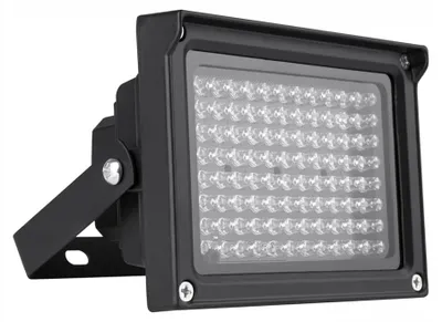 96 LED IR-Strahler Infrarotlampe für CCTV-Kameras, IP65, 850nm