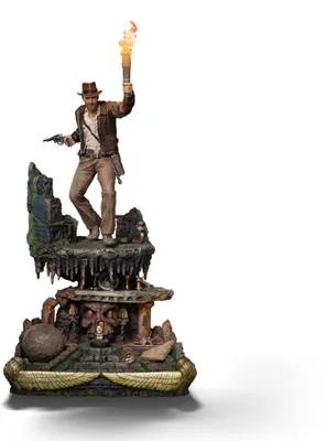Produktbild von Indiana Jones Art Scale Deluxe Statue 1/10 Indiana Jones 40 cm